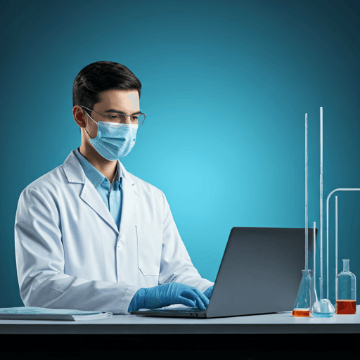 Scientist in laboratory